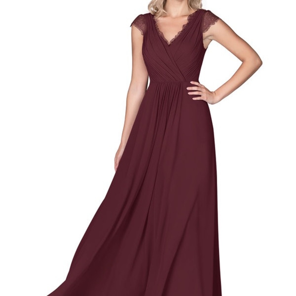 Amazing Cabernet Bridesmaid Dress
